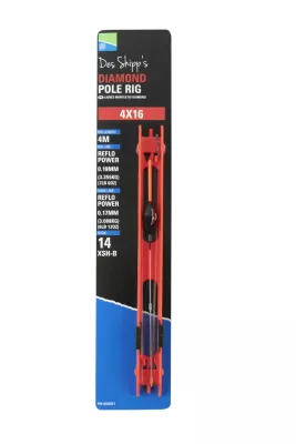 PRESTON 4X12 Diamond Pole Rig — Diamond 4x16